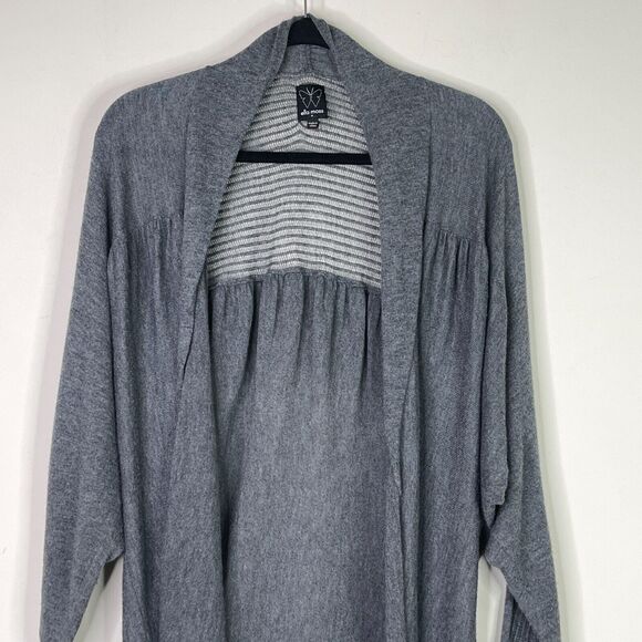Ella Moss Wool Blend Open Front Lightweight Cardigan Women's Size Medium - Picture 4 of 9